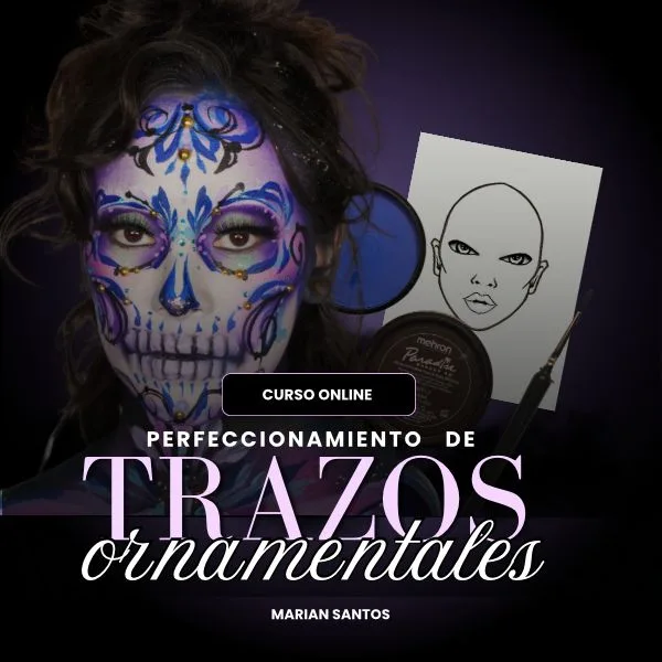 Curso Perfeccionamiento de Trazos Ornamentales para Catrinas